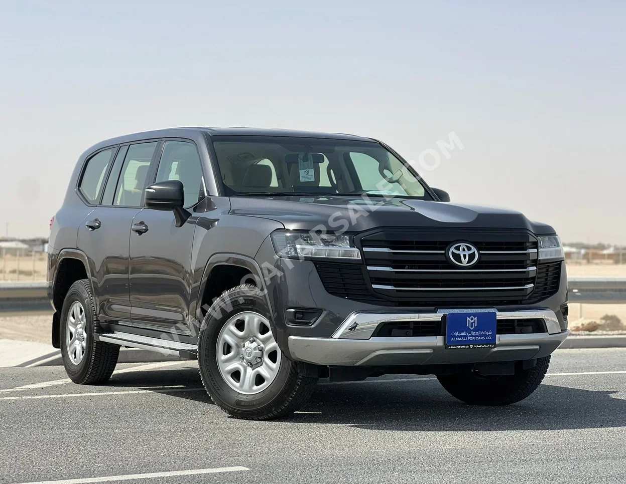 Toyota  Land Cruiser  GX  2024  Automatic  63,000 Km  6 Cylinder  Four Wheel Drive (4WD)  SUV  Gray  With Warranty
