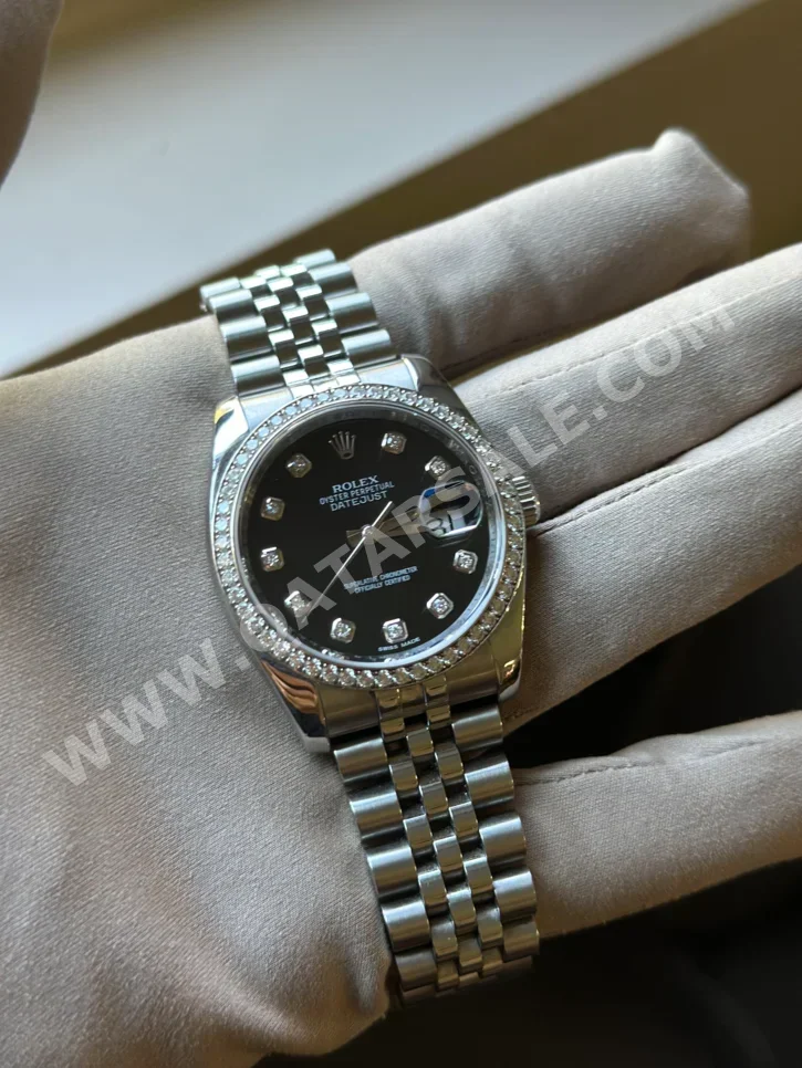 Watches - Rolex  - Analogue Watches  - Black  - Unisex Watches