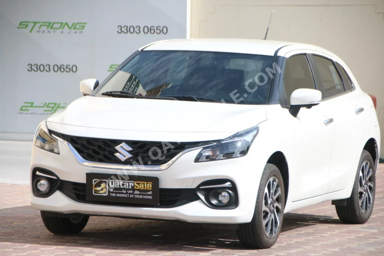 Suzuki  Baleno  2025  Automatic  1,000 Km  4 Cylinder  Front Wheel Drive (FWD)  Hatchback  White  With Warranty