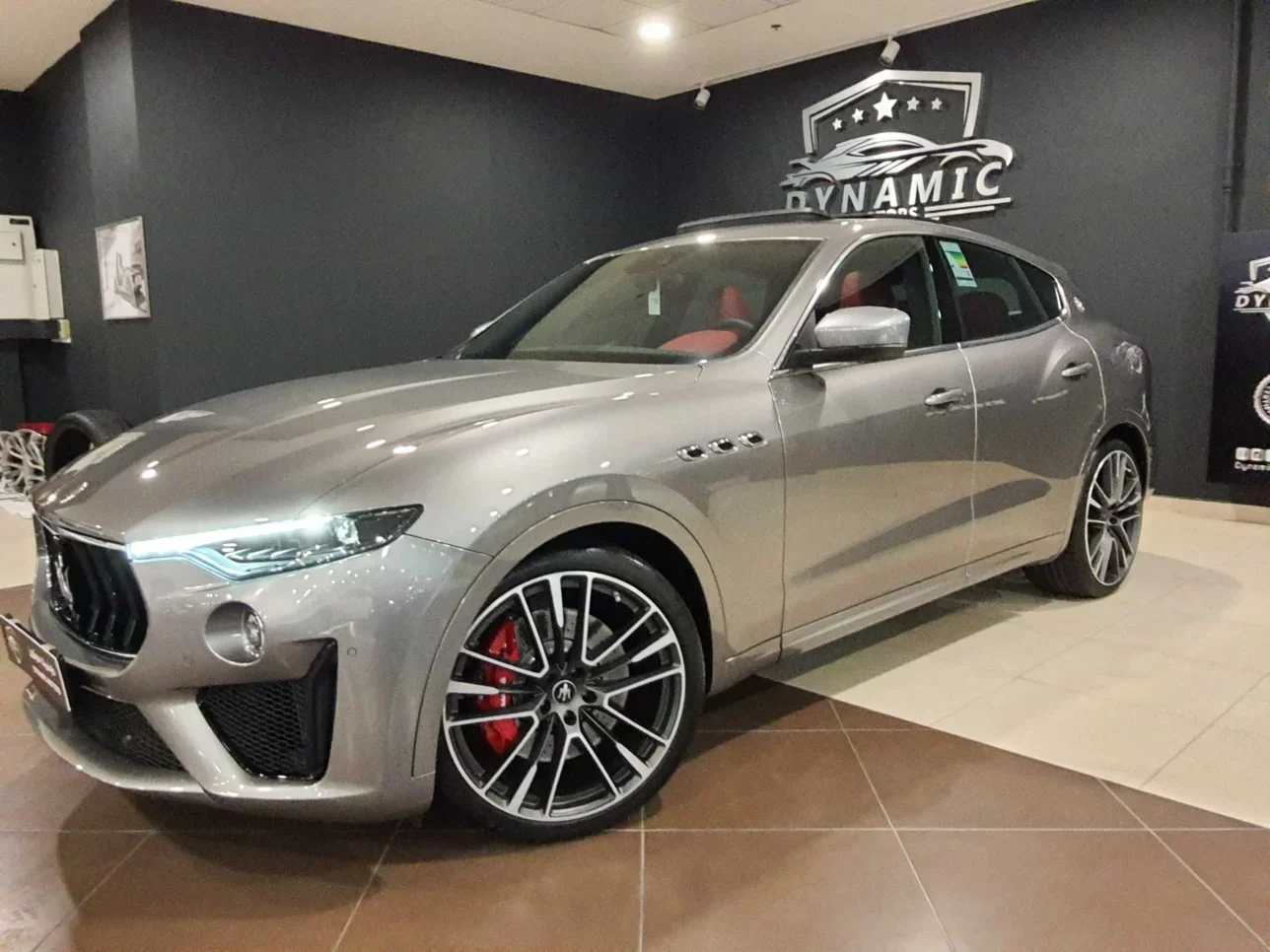 Maserati  Levante  GTS  2020  Automatic  34,000 Km  8 Cylinder  All Wheel Drive (AWD)  SUV  Gray  With Warranty