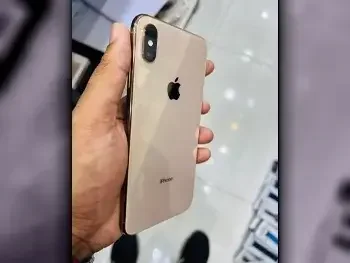 Apple  - iPhone X  - S Max  - Gold  - 256 GB