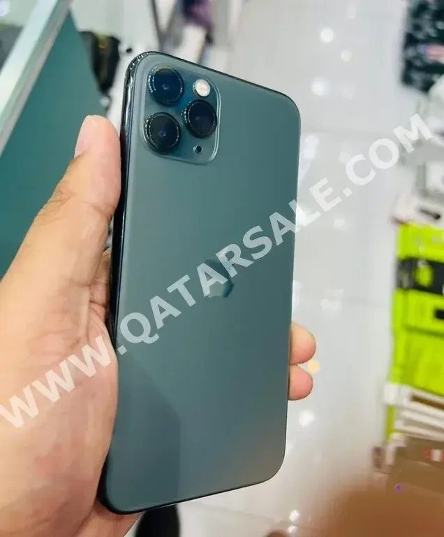 ابل  - ايفون 11  - برو  - أخضر  - 256 جيجابايت