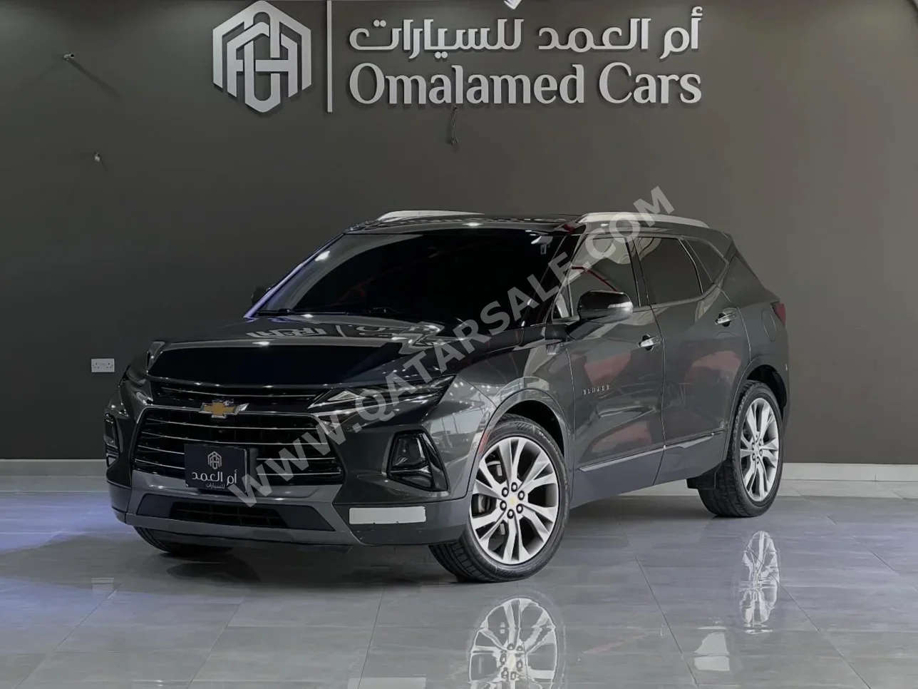 Chevrolet  Blazer  LT Premium  2019  Automatic  65,000 Km  6 Cylinder  All Wheel Drive (AWD)  Hatchback  Gray