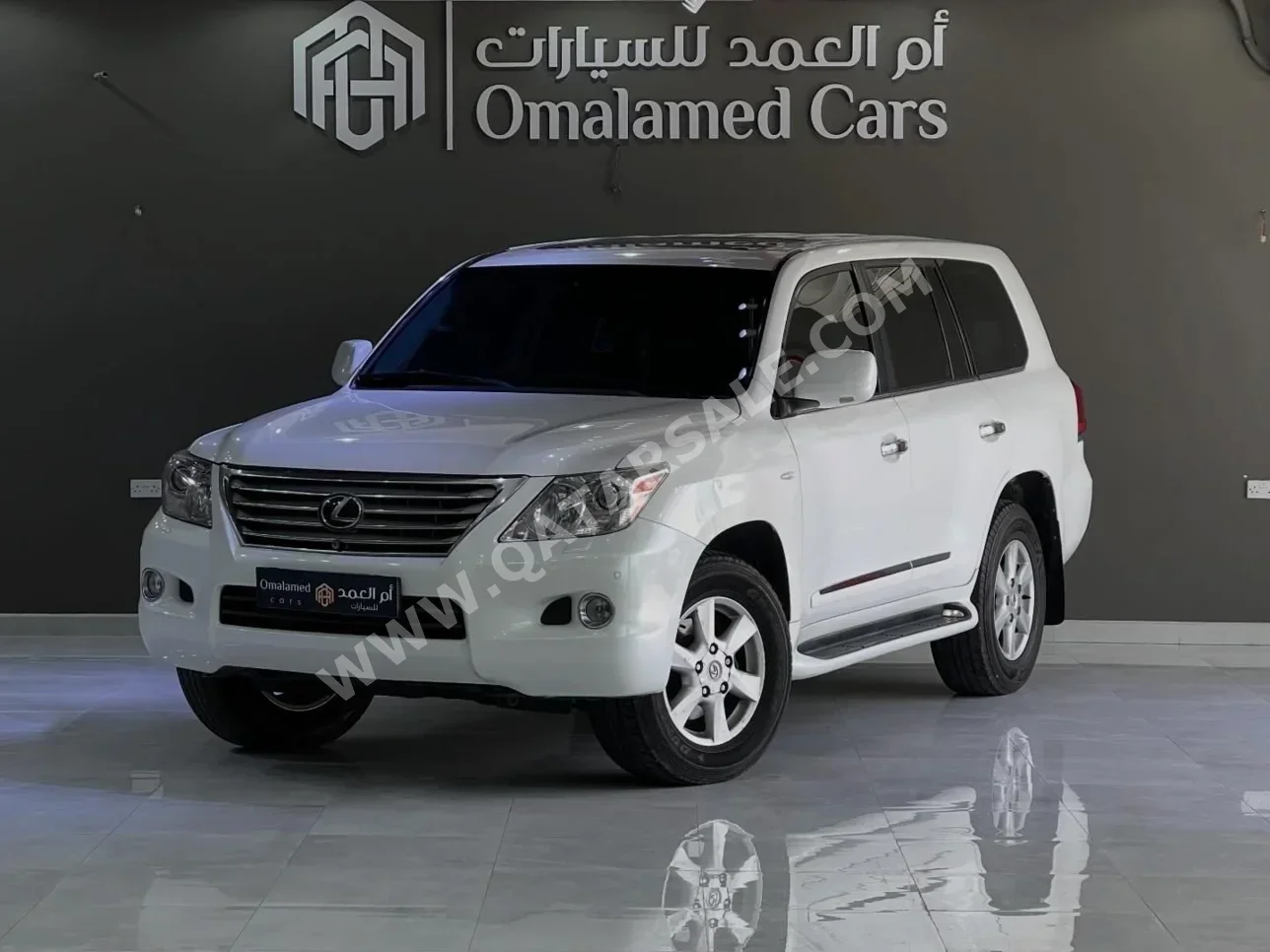 Lexus  LX  570  2009  Automatic  294,000 Km  8 Cylinder  Four Wheel Drive (4WD)  SUV  White