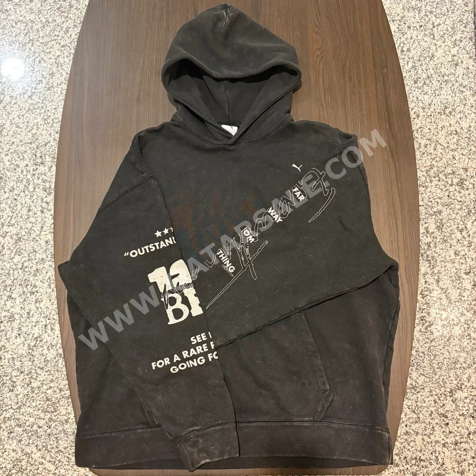 Men Clothes Puma  Cotton /  Pullovers & Cardigans  Black / Size: M