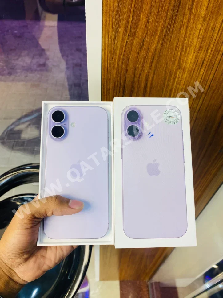 Mobile Phones Apple  - Iphone 17  - Purple  - 256 GB