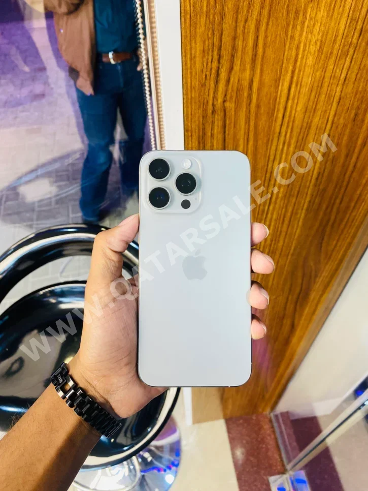 Mobile Phones Apple  - iPhone 15  - Pro Max  - Natural Titanium  - 512 GB