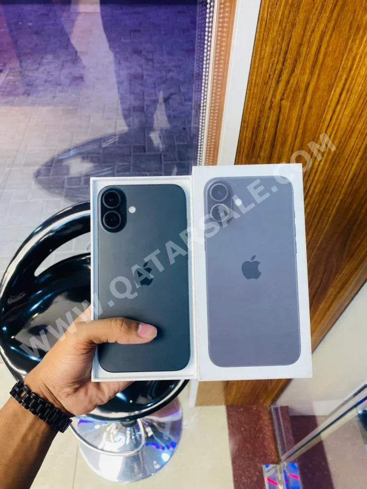 Mobile Phones Apple  - Iphone 16  - Plus  - Black