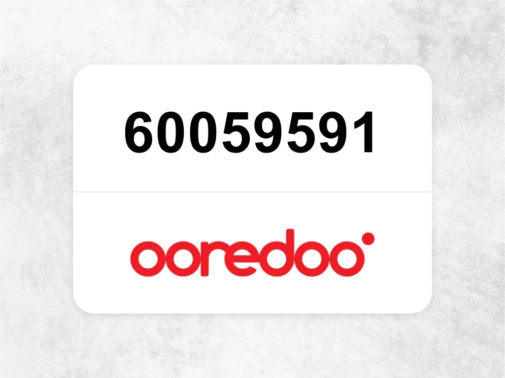Ooredoo Mobile Phone  60059591