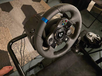 Console Accessories Steering Wheel with Shifter  - Black