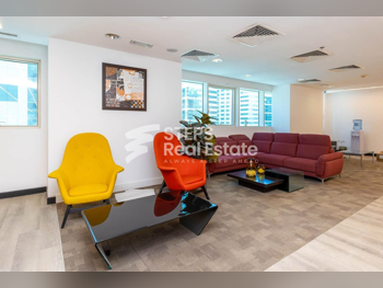 Commercial Offices - Fully Furnished  - Doha  - West Bay