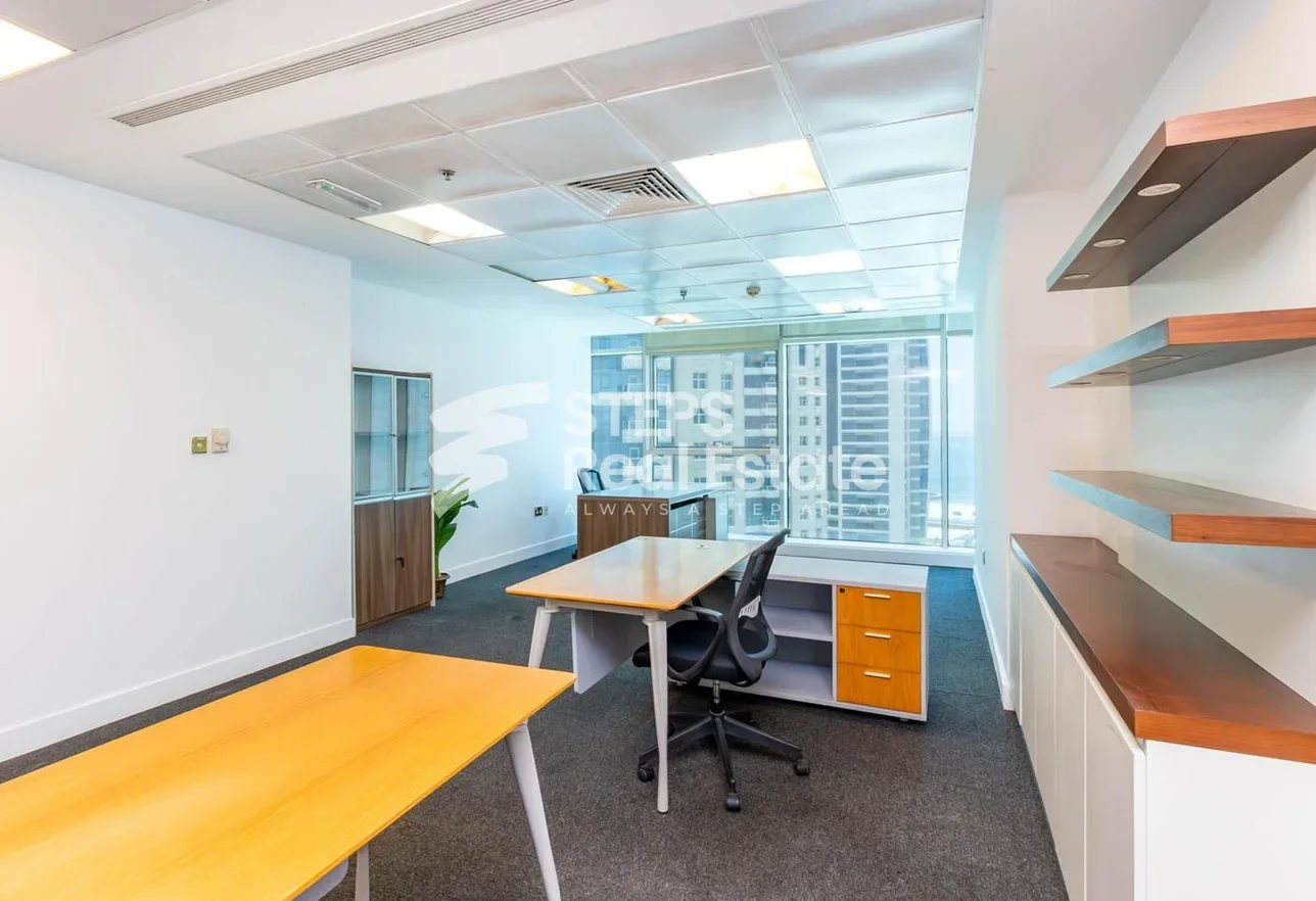 Commercial Offices - Fully Furnished  - Doha  - West Bay