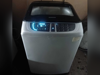 Washing Machines & All in ones Samsung /  Top Load Washer  Silver  Wi-Fi Connected