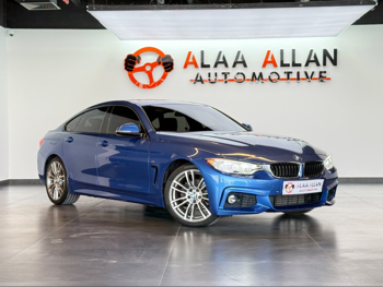 BMW  4-Series  440 I M  2016  Automatic  103,000 Km  4 Cylinder  Front Wheel Drive (FWD)  Sedan  Blue