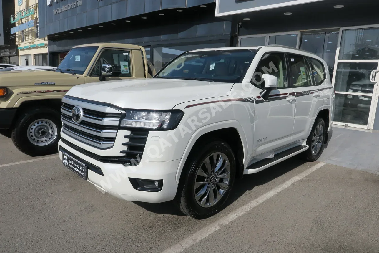 Toyota  Land Cruiser  GXR Twin Turbo  2025  Automatic  0 Km  6 Cylinder  Four Wheel Drive (4WD)  SUV  White  With Warranty