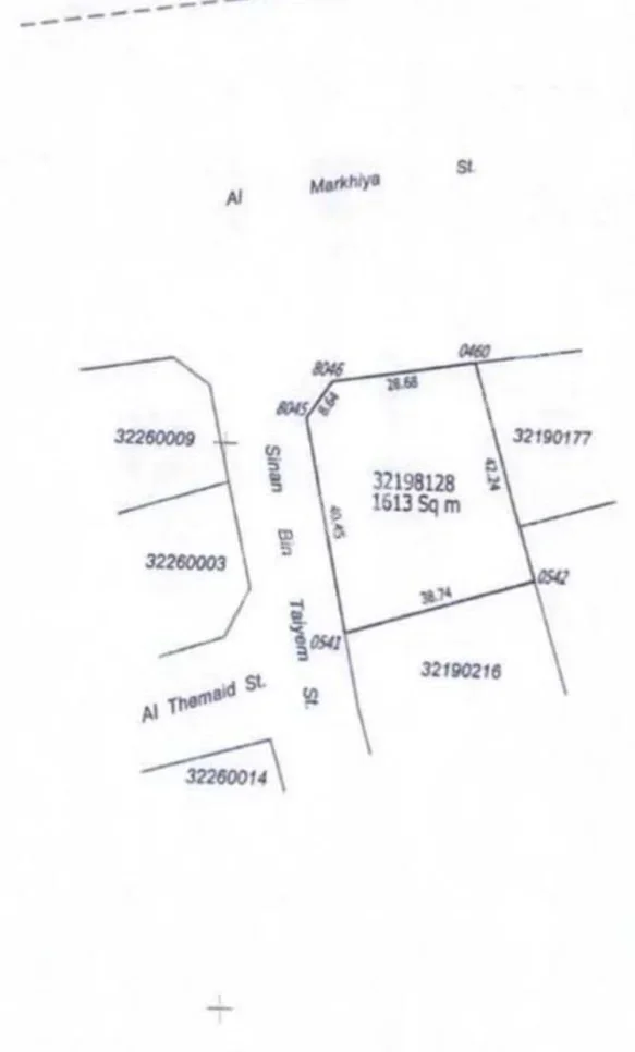 Lands For Sale  in Doha  - Madinat Khalifa North  -Area Size 1,613 Square Meter