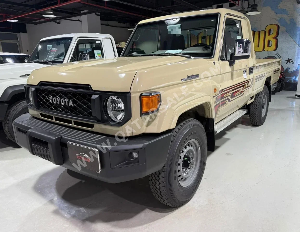 Toyota  Land Cruiser  LX  2025  Manual  0 Km  6 Cylinder  Four Wheel Drive (4WD)  Pick Up  Beige  With Warranty
