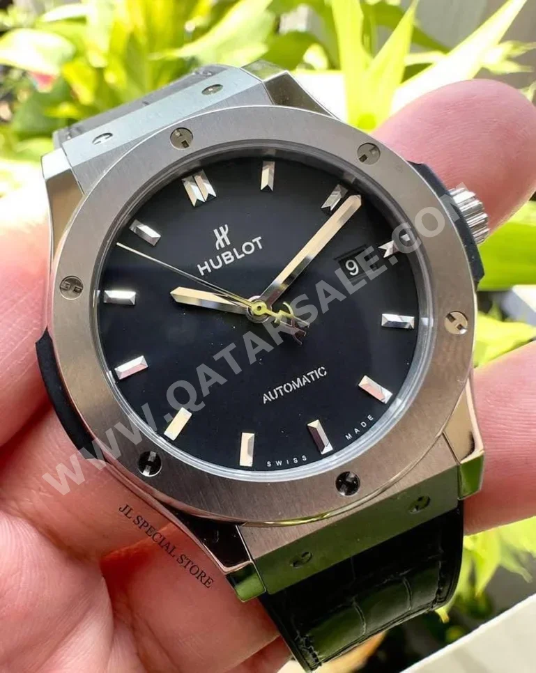 Watches - Hublot  - Analogue Watches  - Black  - Men Watches