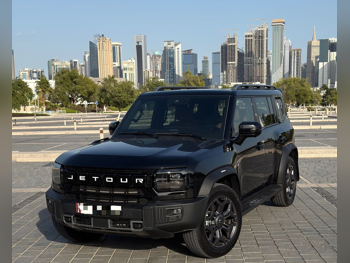 Jetour  T2  2025  Automatic  37,000 Km  4 Cylinder  Four Wheel Drive (4WD)  SUV  Black  With Warranty