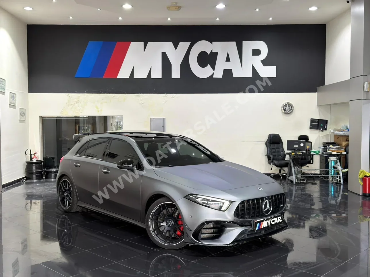 Mercedes-Benz  A-Class  45 S AMG  2022  Automatic  57,000 Km  4 Cylinder  All Wheel Drive (AWD)  Hatchback  Gray