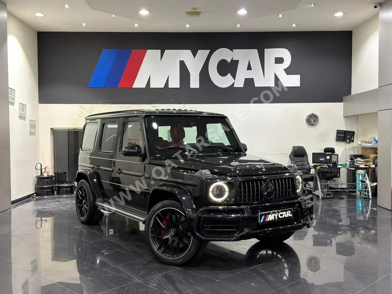 Mercedes-Benz  G-Class  63 Night Pack  2022  Automatic  44,000 Km  8 Cylinder  Four Wheel Drive (4WD)  SUV  Black