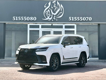 لكزس  ال اكس  600 اف سبورت  2024  اوتوماتيك  77,000 كم  8 سلندر  دفع رباعي  اس يو في  أبيض  تحت الضمان