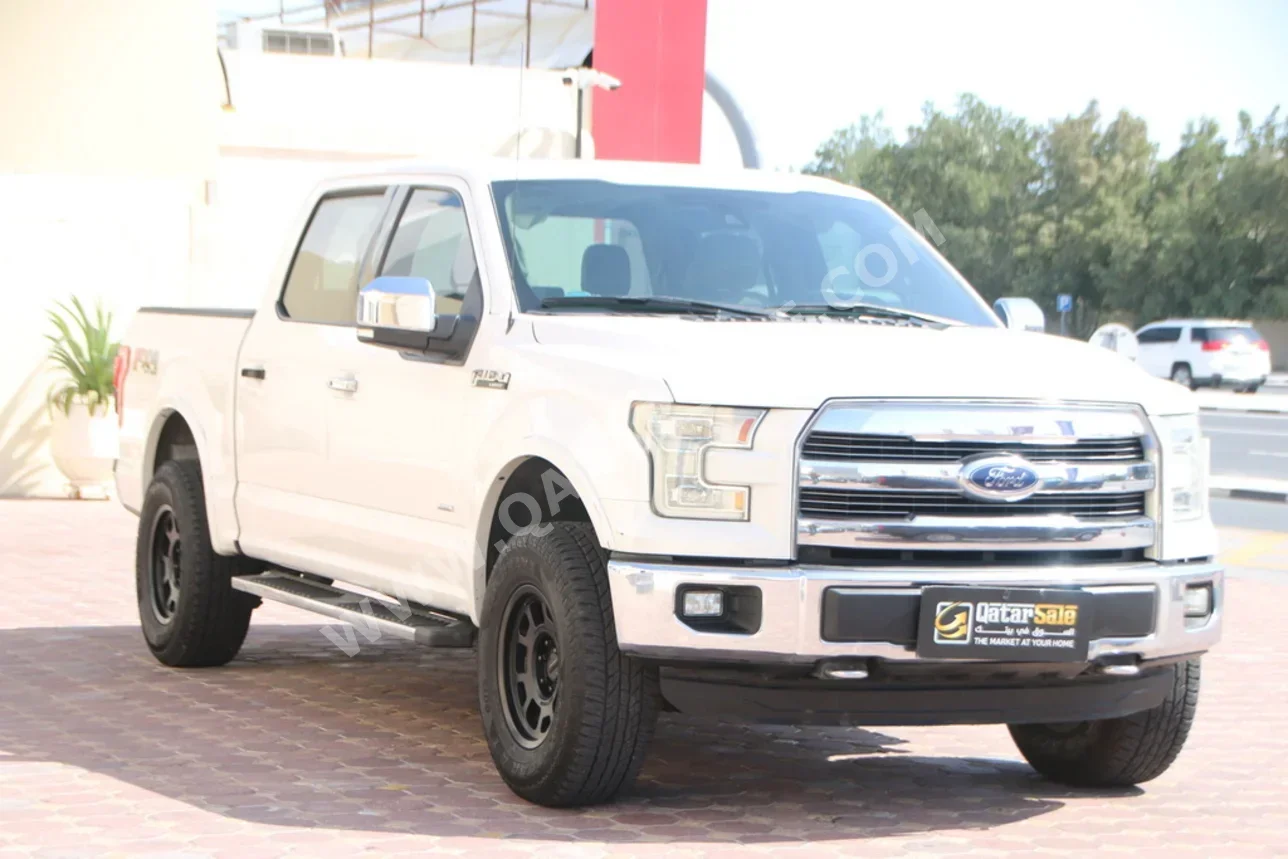 Ford  F  150 Lariat  2016  Automatic  230,000 Km  8 Cylinder  Four Wheel Drive (4WD)  Pick Up  White