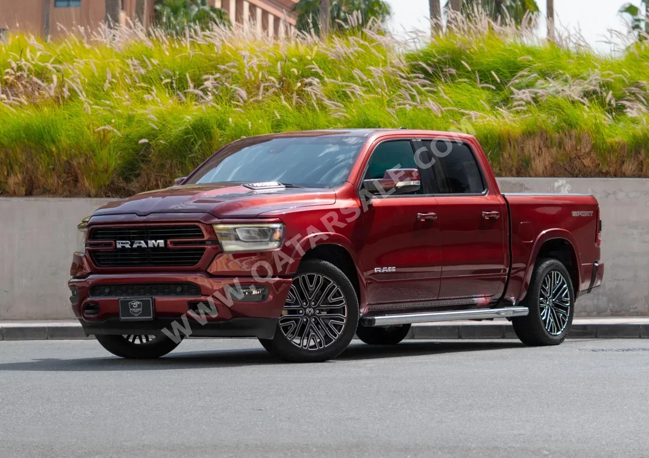 دودج  رام  لاراميي  2020  اوتوماتيك  169,000 كم  8 سلندر  دفع رباعي  بيكب  عنابي  تحت الضمان