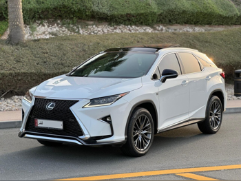 Lexus  RX  350 F Sport  2018  Automatic  79,000 Km  6 Cylinder  Four Wheel Drive (4WD)  SUV  White
