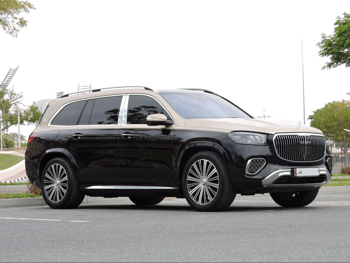 مرسيدس - بنز  جي ال اس  600 مايباخ  2024  اوتوماتيك  17,000 كم  8 سلندر  دفع رباعي  اس يو في  اسود و ذهبي  تحت الضمان