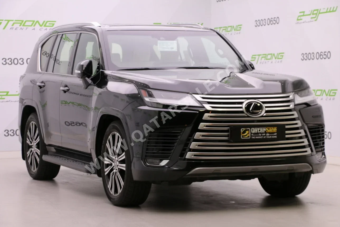 لكزس  ال اكس  600  2024  اوتوماتيك  47,000 كم  6 سلندر  دفع رباعي  اس يو في  أسود  تحت الضمان