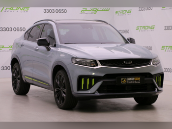 جيلي  توجيلا  جي اف +  2023  اوتوماتيك  34,000 كم  4 سلندر  دفع رباعي  اس يو في  رمادي  تحت الضمان