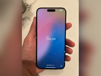 Mobile Phones Apple  - iPhone 15  - Pro Max  - Blue Titanium  - 256 GB