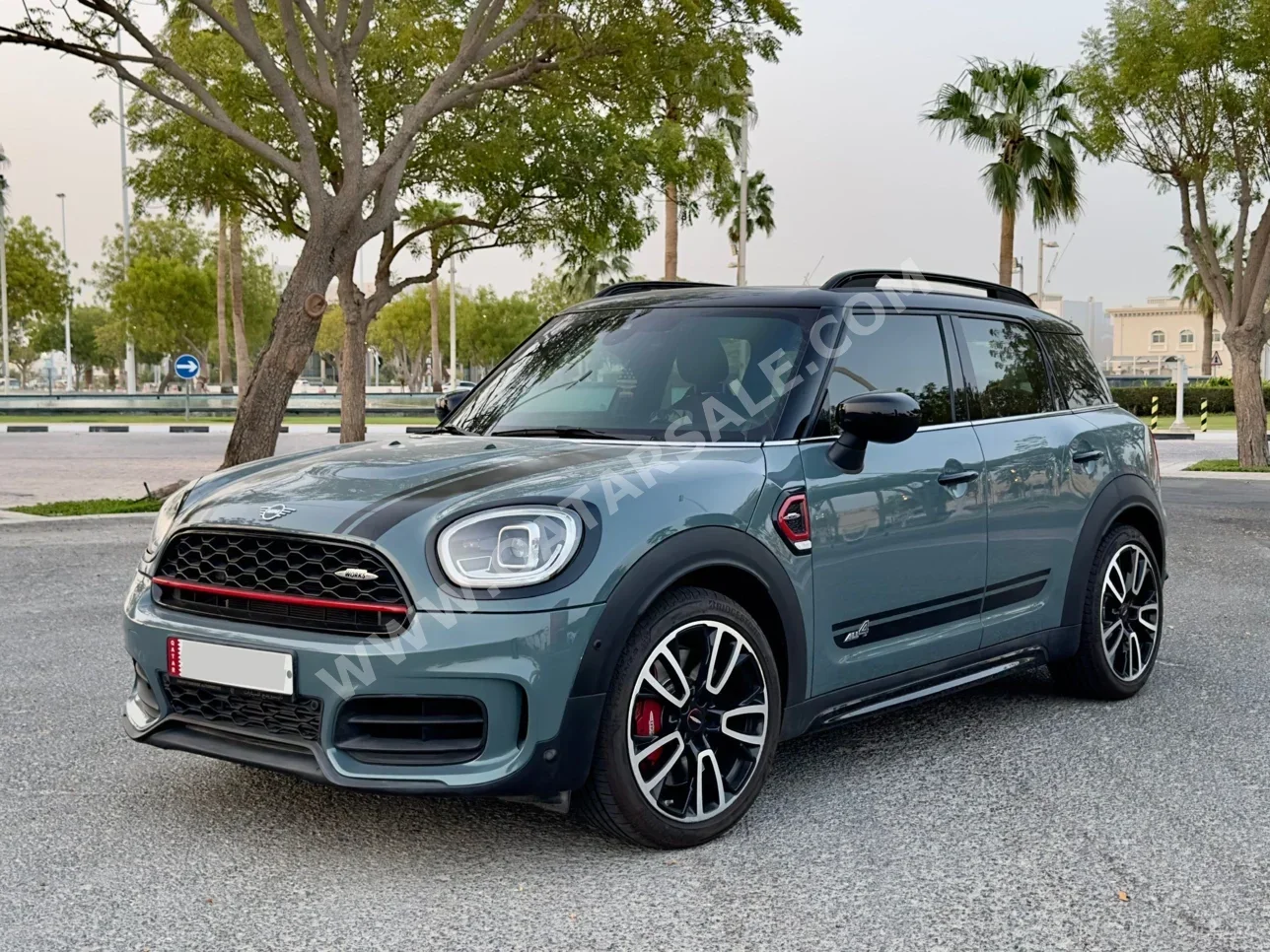 Mini Cooper CountryMan JCW 2021 Automatic 39,000 Km 4 Cylinder All Wheel Drive (AWD) Hatchback Green