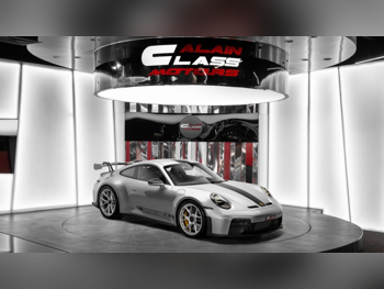 Porsche  911  GT3  2025  Automatic  2,328 Km  6 Cylinder  Rear Wheel Drive (RWD)  Coupe / Sport  Silver