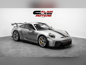 بورش  911  جي تي 3  2025  اوتوماتيك  2,328 كم  6 سلندر  دفع خلفي  كوبيه \ سبورت  فضي
