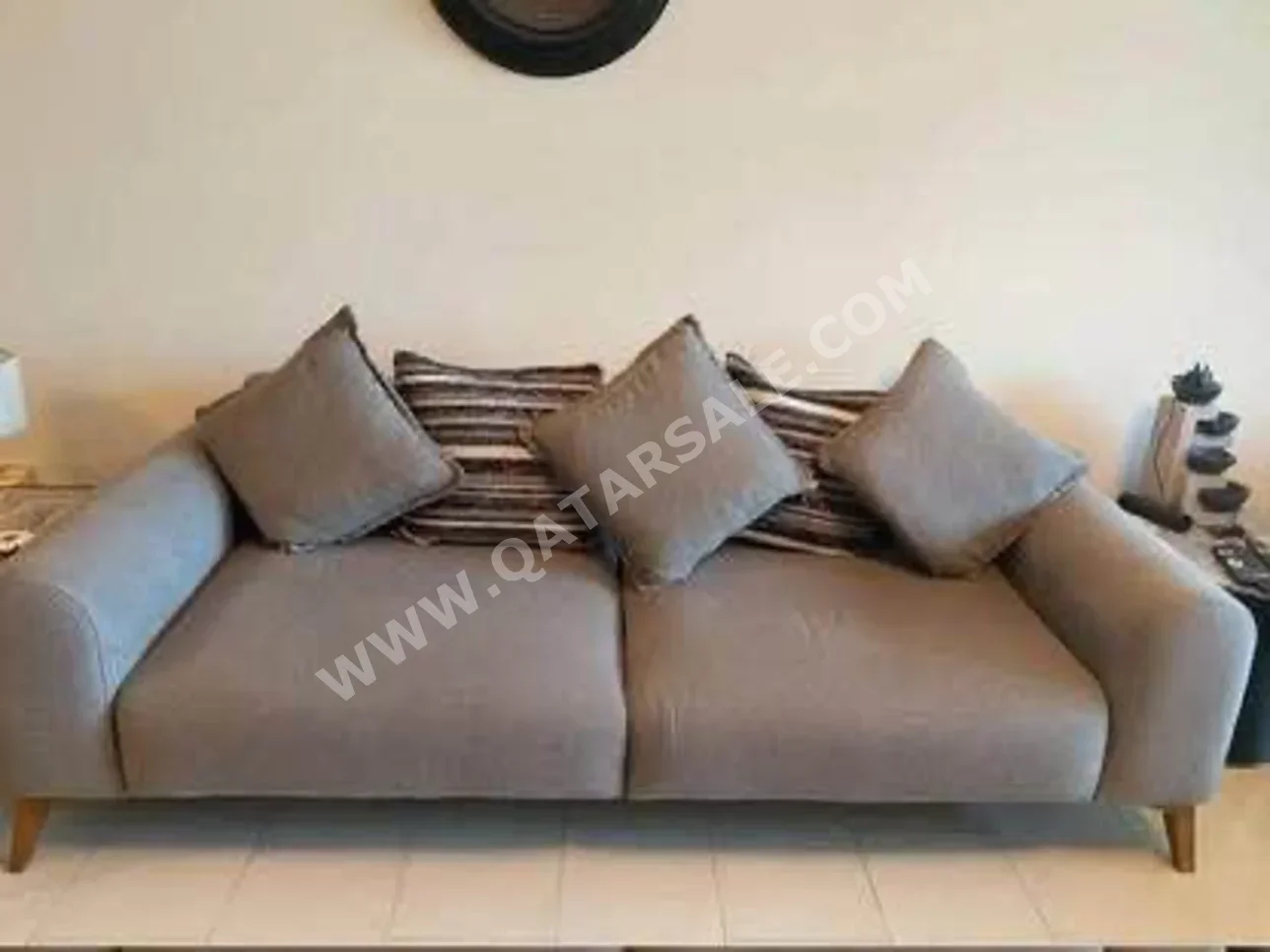 Sofas, Couches & Chairs Homes r Us  Sofa-bed  - Fabric  - Gray  - Sofa Bed