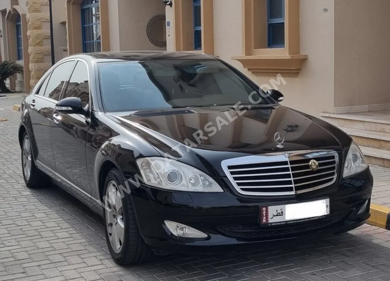 Mercedes-Benz S-Class 350 2007 Automatic 80,778 Km 6 Cylinder Rear Wheel Drive (RWD) Sedan Black