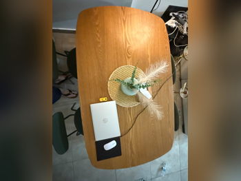 طاولة طعام  - هومز أر  أس  - خشبي  - 6 مقاعد