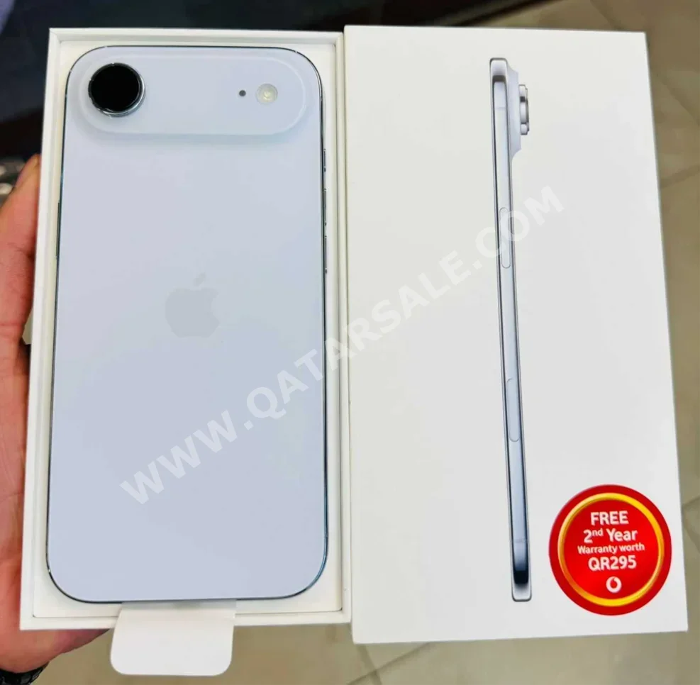 هواتف نقالة ابل  - ايفون 17  - سمائي  - 256 جيجابايت  - تحت الضمان