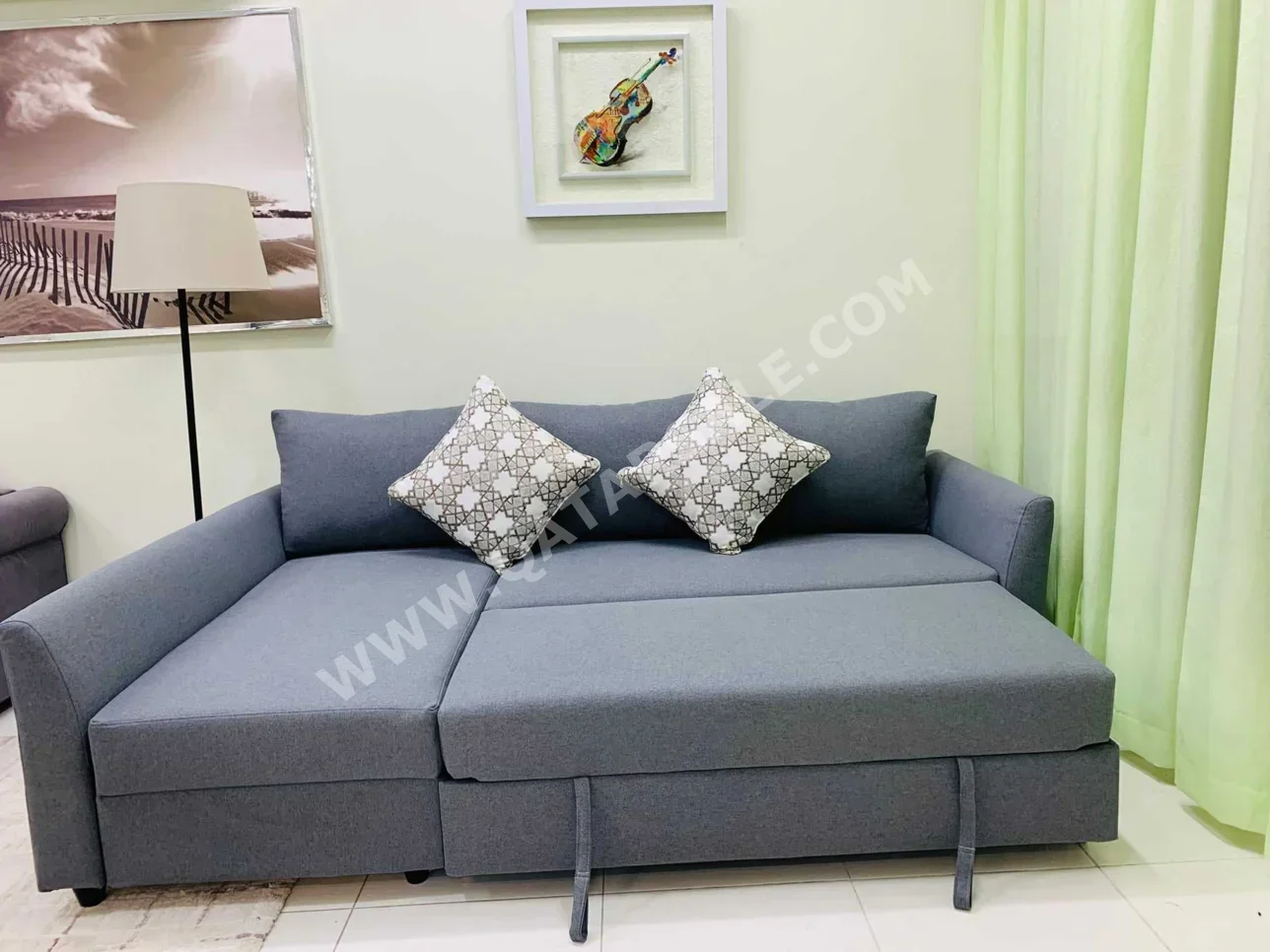 Sofas, Couches & Chairs L shape  - Sofa Bed