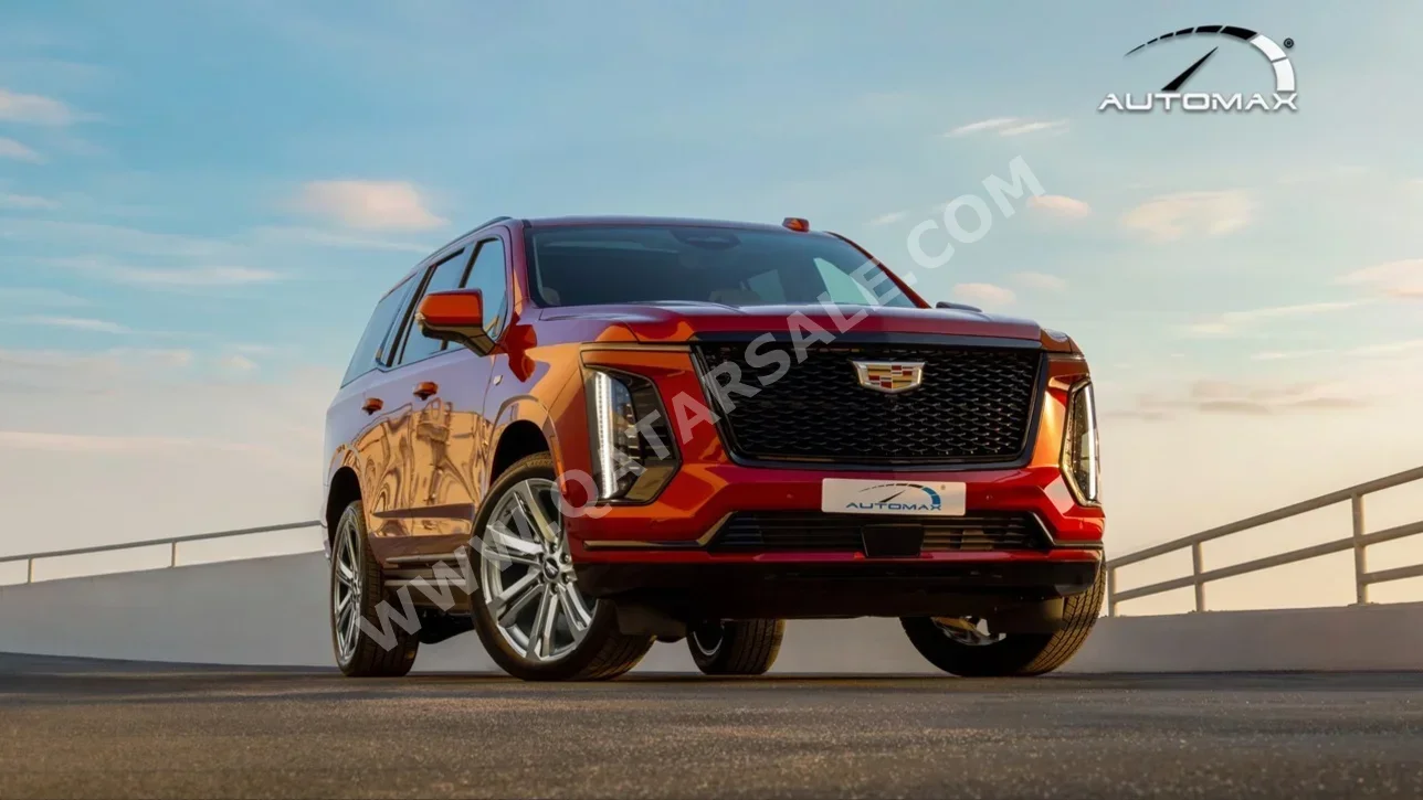 كاديلاك  اسكيليد  سبورت بلاتينيوم  2025  اوتوماتيك  0 كم  8 سلندر  دفع رباعي  اس يو في  أحمر  تحت الضمان