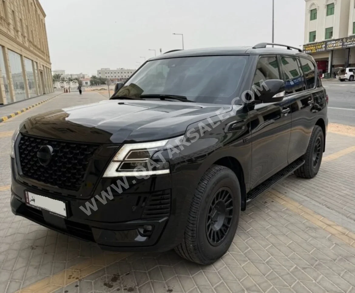 Nissan Patrol LE Titanium 2023 Automatic 99,000 Km 8 Cylinder Four Wheel Drive (4WD) SUV Black With Warranty