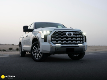 تويوتا  تندرا  اديشن 1794  2024  اوتوماتيك  35,000 كم  8 سلندر  دفع رباعي  بيكب  أبيض