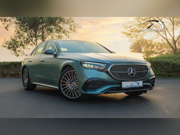مرسيدس - بنز  اي - كلاس  300 AMG  2026  اوتوماتيك  0 كم  4 سلندر  دفع خلفي  سيدان  أخضر  تحت الضمان