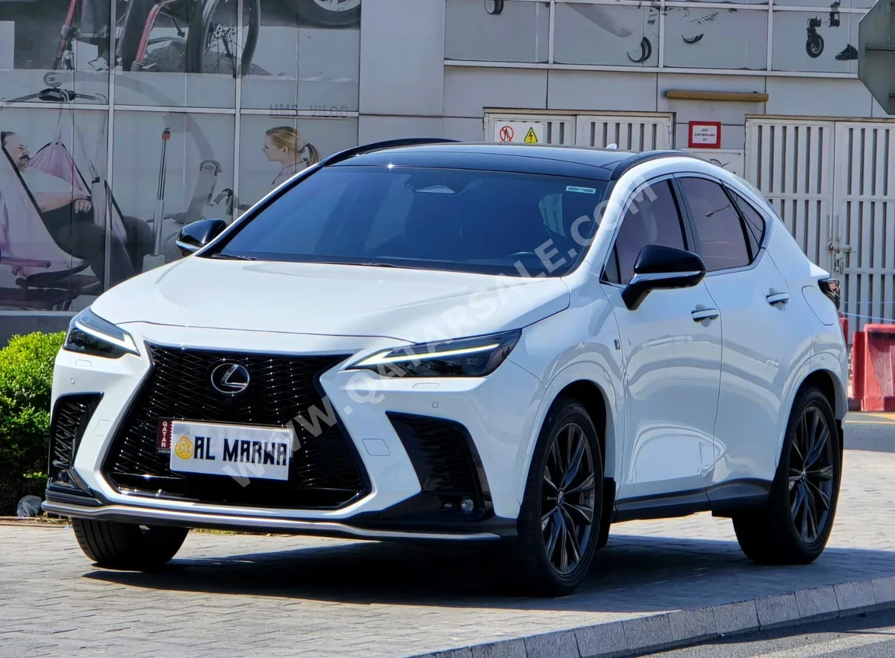 Lexus  NX  350 F Sport  2024  Automatic  24,000 Km  4 Cylinder  Four Wheel Drive (4WD)  SUV  White  With Warranty