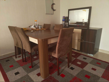 Tables & Sideboards Table & Chairs  - Beige  - With Mirror