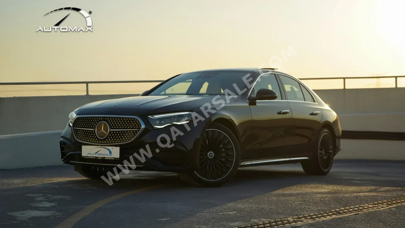 مرسيدس - بنز  اي - كلاس  300 AMG  2026  اوتوماتيك  0 كم  4 سلندر  دفع خلفي  سيدان  أسود  تحت الضمان