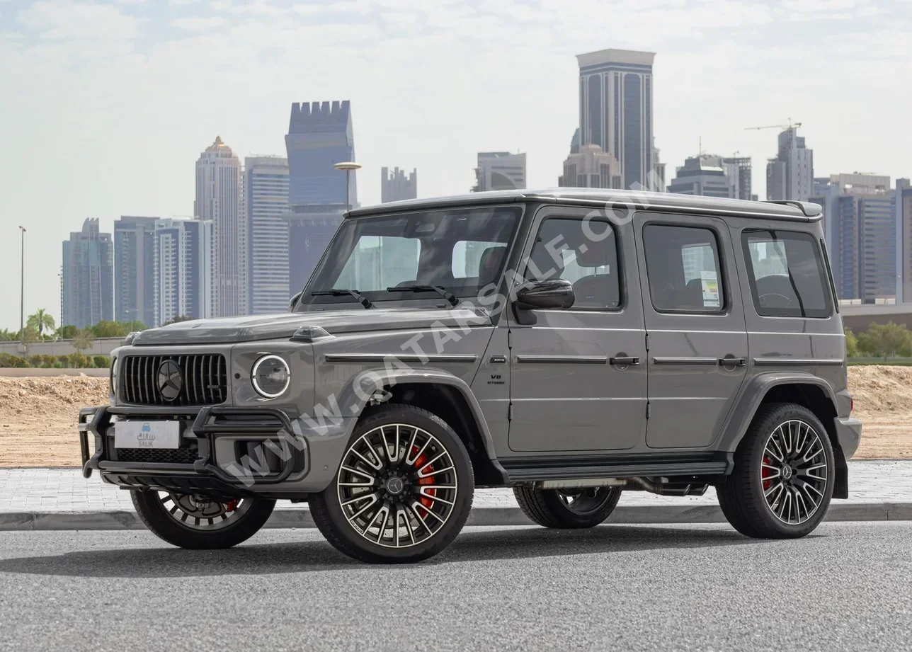 مرسيدس - بنز  AMG سي 63  8 سلندر  إس يو في 4 في 4  رمادي  2026