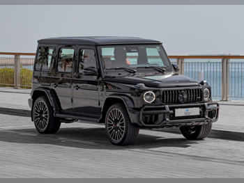 Mercedes-Benz  G63 AMG  8 Cylinder  SUV 4x4  Black  2026